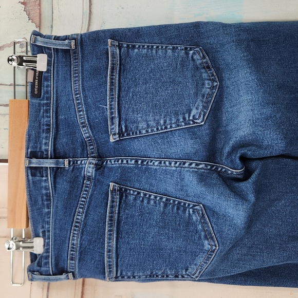 Citizens of Humanity Rocket Crop High Rise Skinny Jeans Frequency Chewed Hem - Picture 5 of 10